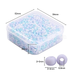 3 цвет 8/0 непрозрачных стеклянных бисера&nbsp;SEED-YW0001-42B