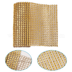 Пластиковый 24 ряд горный хрусталь сетка рулон&nbsp;AJEW-TA0001-09