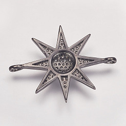 Латунные микро проложить кубических соединения циркония&nbsp;X-ZIRC-P049-17B