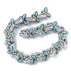 Прозрачные стеклянные эмалевые бусины&nbsp;LAMP-C023-02A