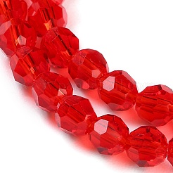 Прозрачные стеклянные бусины&nbsp;GLAA-Q104-01A