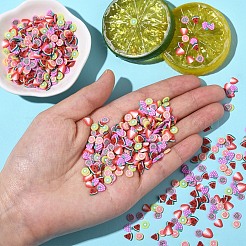 900 шт. 6 стиля украшения для ногтей из полимерной глины ручной работы&nbsp;CLAY-YW0002-36