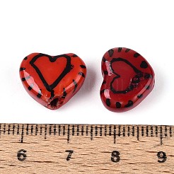 Фарфоровые бусины ручной работы PORC-P031-03H