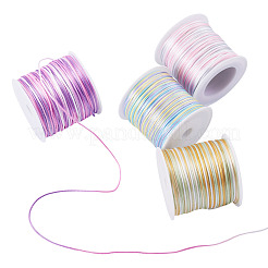 4 рулон двухцветного сегментного окрашенного нейлонового шнура&nbsp;NWIR-TA0001-21