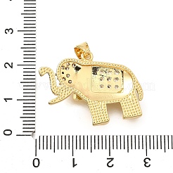 Латунные микро проложить кубического циркония подвески&nbsp;KK-C087-23G