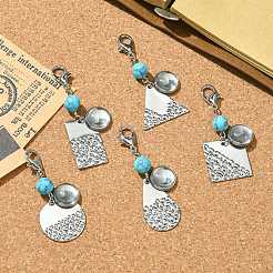 Подвесное украшение из нержавеющей стали 304&nbsp;HJEW-JM01549