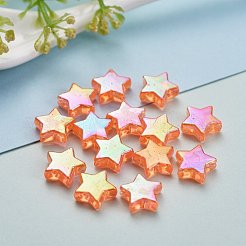 Экологичные прозрачные акриловые бусины&nbsp;TACR-YW0001-01B