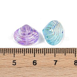 Стеклянные бусины с гальваническим покрытием на морскую тематику&nbsp;EGLA-L046-01A