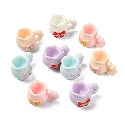 30шт. ваза из двухцветной смолы с рисунком вишни&nbsp;AJEW-CJ0001-77