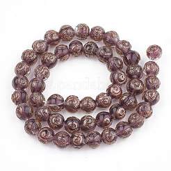 Бусины ручной работы бусины золотого песка&nbsp;LAMP-T006-05B