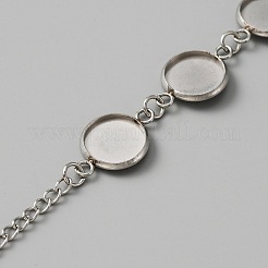 Изготовление браслета из звеньев нержавеющей стали 304&nbsp;FIND-WH0117-25P