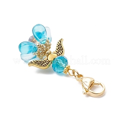 Украшения из стеклянного ангела&nbsp;HJEW-MZ00207-02