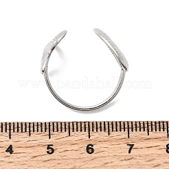 Кольца-манжеты из нержавеющей стали 304 для женщин&nbsp;RJEW-K313-16P