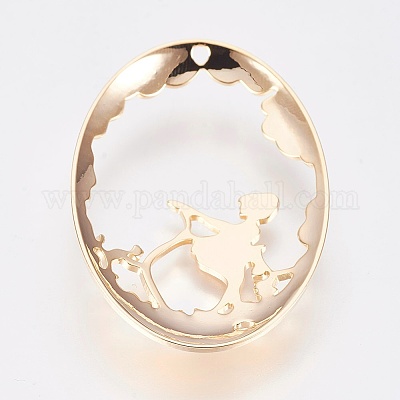 Латунные подвески&nbsp;LS-KK-K230-04G-NF-1