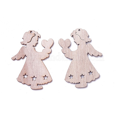 Неокрашенного дерева подвески&nbsp;LS-WOOD-I004-18-1