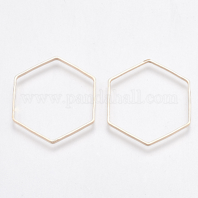 Латунные соединительные колечки&nbsp;LS-X-KK-T037-03KC-NF-1