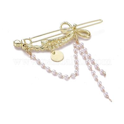 Заколки для волос со стразами из сплава&nbsp;LS-PHAR-Z003-08LG-1