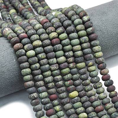 Бисер натуральный дракон крови пряди&nbsp;G-P575-A14-8x5mm-1