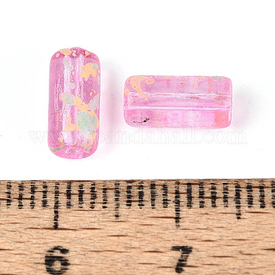 Прозрачные стеклянные бусины Пикассо&nbsp;SEED-N010-02A-1