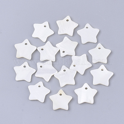 Подвески из пресноводных оболочек&nbsp;SHEL-S276-60B-1