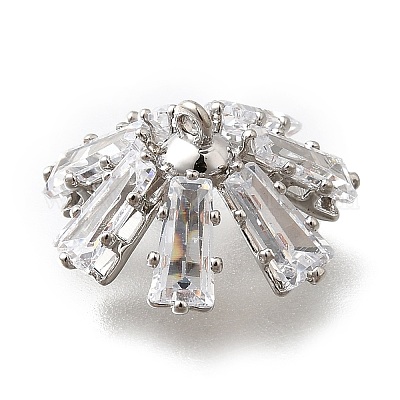 Латунные микро проложить кубического циркония кулон поручительств&nbsp;LS-KK-Q035-01P-1