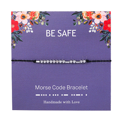 Будьте осторожны браслеты с азбукой Морзе&nbsp;FS-WG6A0C8-11-1