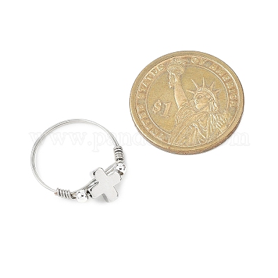 Кольца латуни пальца&nbsp;RJEW-JR00954-1