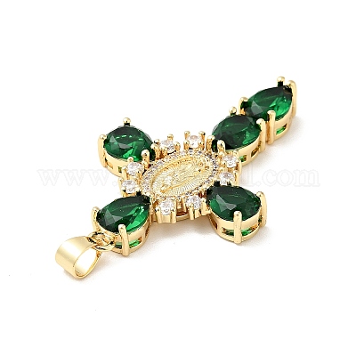 Стойки обшивки латунь микро проложить Циркон подвеску ZIRC-I059-15G-03-1