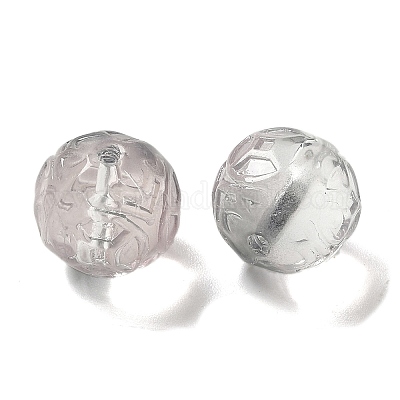 Прозрачные стеклянные бусины&nbsp;GLAA-D025-03K-1