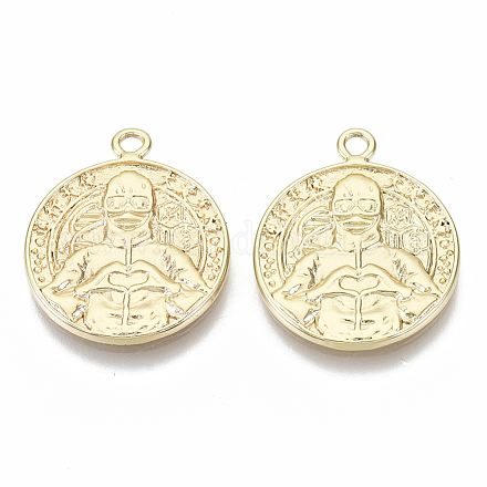 Латунные подвески KK-N232-74-NF-1