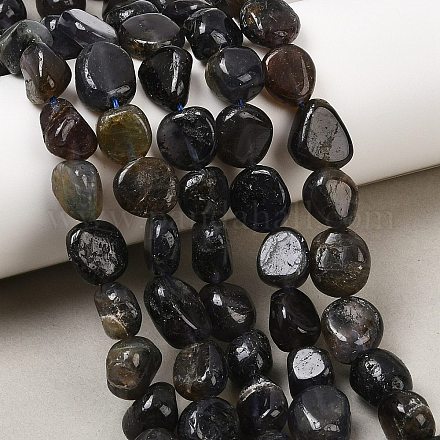 Нити из натурального иолита / кордиерита / дихроита G-A284-A02-03-1