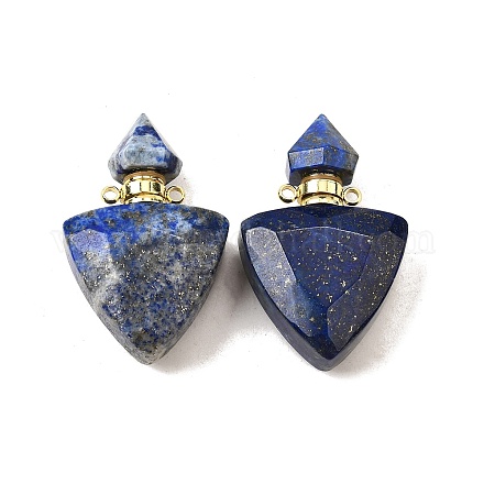 Подвески для флаконов духов из натурального лазурита G-L623-10G-04-1