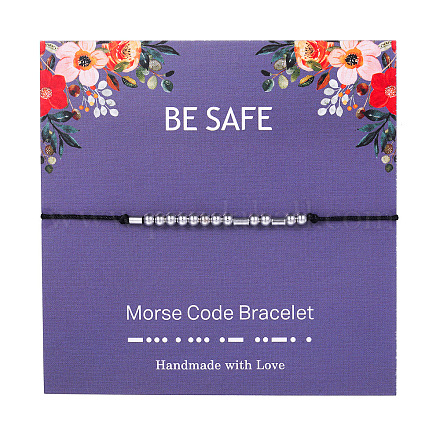 Будьте осторожны браслеты с азбукой Морзе&nbsp;FS-WG6A0C8-11-1