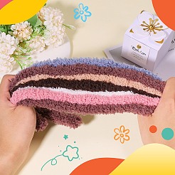 Плюшевая палочка из синели своими руками с пластиковыми наборами глаз и носов&nbsp;DIY-WH0170-45