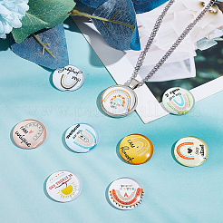 Кабошоны из стекла&nbsp;GGLA-PH0001-43A