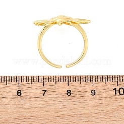 Латунные манжеты для женщин&nbsp;RJEW-U047-07G