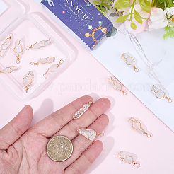 20 шт. подвески с заостренным кончиком из натурального кварцевого кристалла&nbsp;FIND-SC0019-82