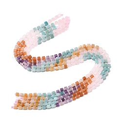 Нити бусин из натурального розового кварца&nbsp;G-H333-03B