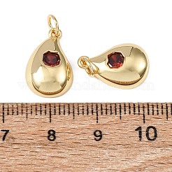 Латунные микро проложить кубического циркония подвески&nbsp;KK-C143-01G