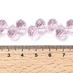 Прозрачные стеклянные бусины&nbsp;GLAA-Z017-01L