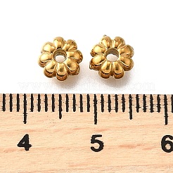 Гофрированные бусины из нержавеющей стали 304&nbsp;STAS-V009-12B-G