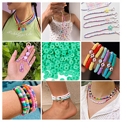 100 г бусины из полимерной глины ручной работы&nbsp;CLAY-TA0001-77D