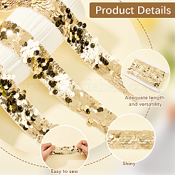 5 ярд отделки из полиэстера с пайетками&nbsp;OCOR-SP0001-30A