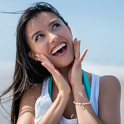 30шт 10 цвета стеклянные подвески&nbsp;GLAA-GA0001-76