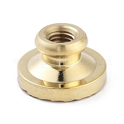 Тема текстуры круглая латунная головка штампа&nbsp;LS-AJEW-M036-01A-G