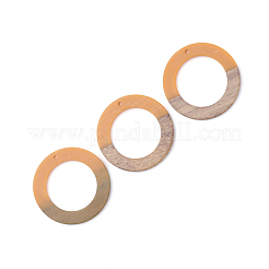 Подвески из смолы и дерева&nbsp;RESI-T023-05E