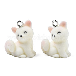 Кулоны из флокированной смолы&nbsp;RESI-N032-14