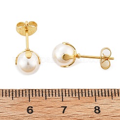 Серьги-гвоздики из нержавеющей стали 304&nbsp;EJEW-I229-01G-C