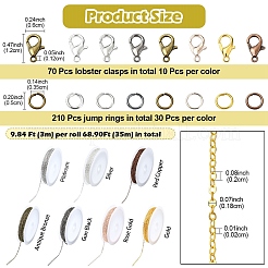 Набор для изготовления ювелирных изделий из ожерелья своими руками&nbsp;DIY-YW0009-36