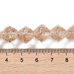 Бусины ручной работы бусины золотого песка&nbsp;LAMP-Q036-04E